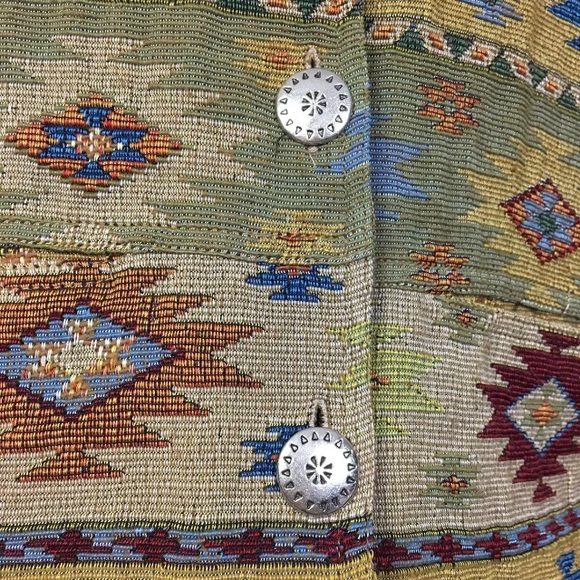 SOLD More by Lata Southwestern Tapestry Jacket - Picture 7 of 7